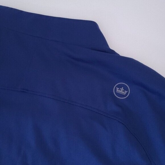 Peter Millar Mens Thermal Flow Insulated Blue Golf Pullover Top XXL - Picture 7 of 11